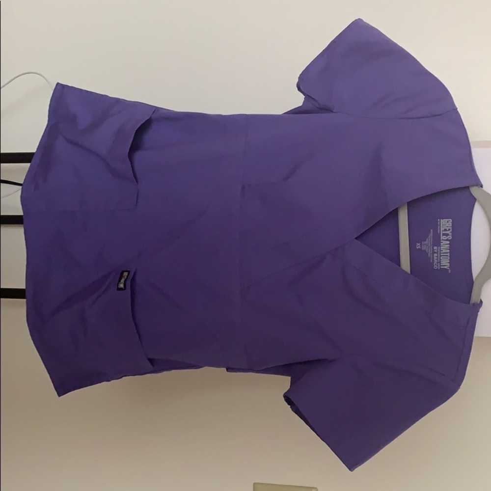 Purple Scrub Top